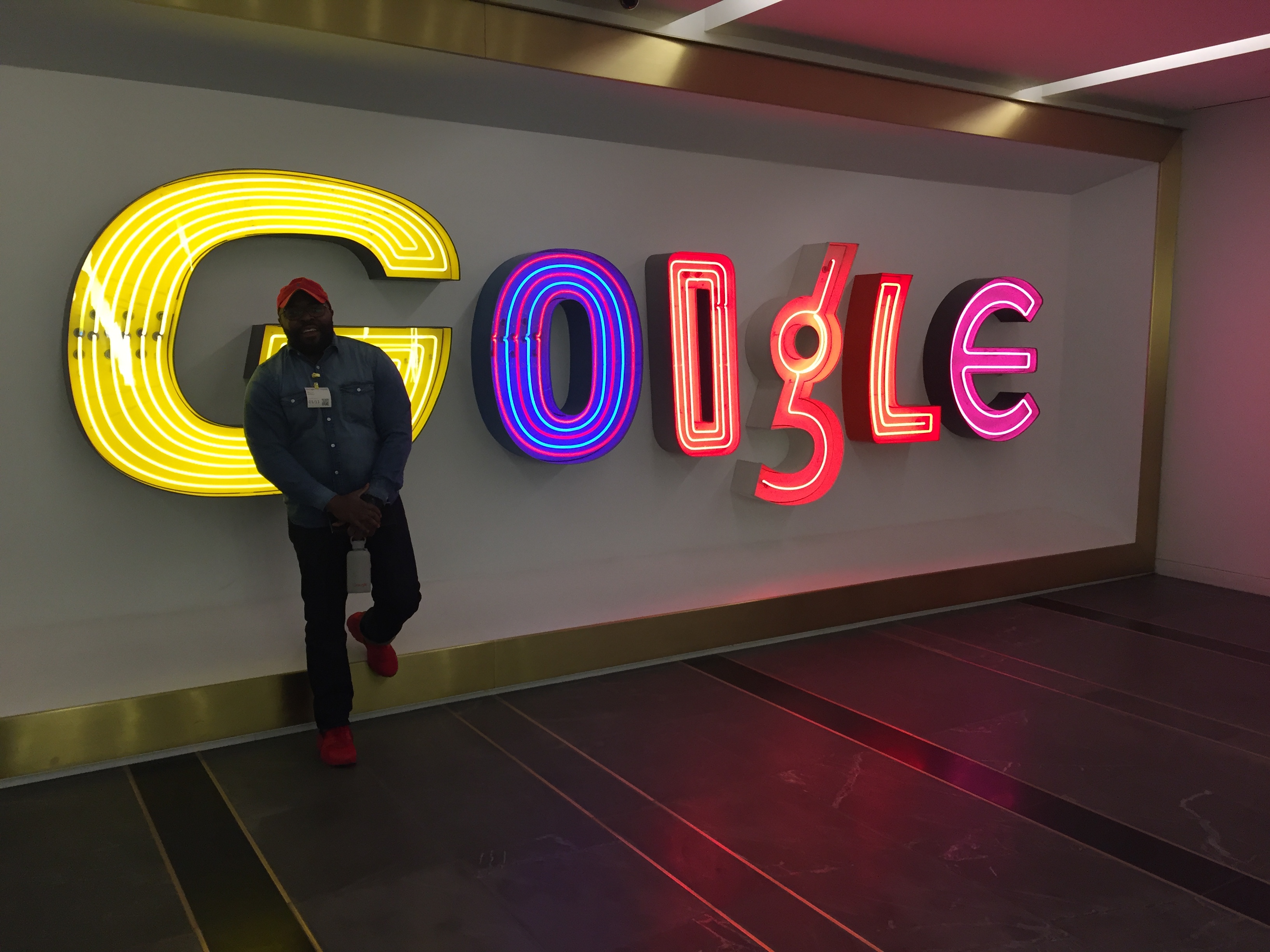 Marcus at Google HQ