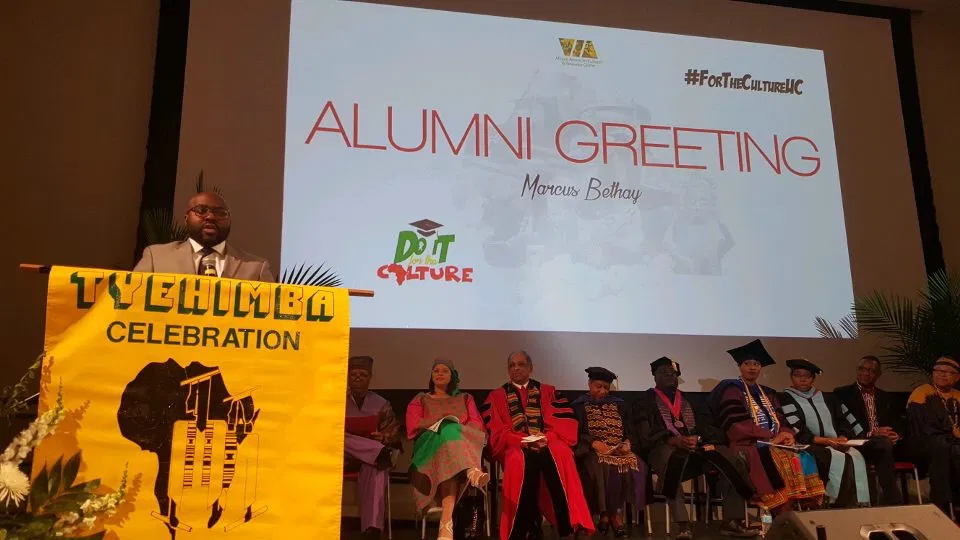 Marcus at UC Alumni event