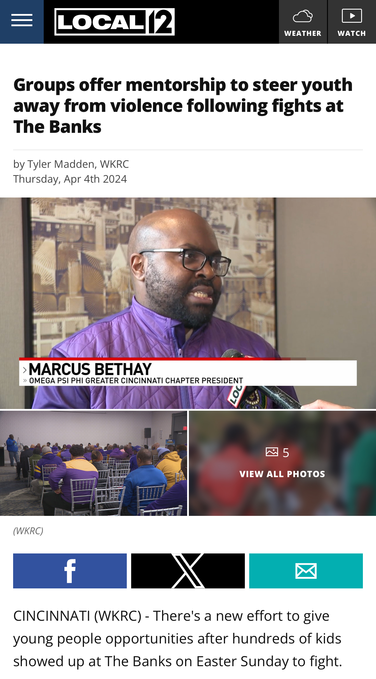 Local 12 WKRC Feature